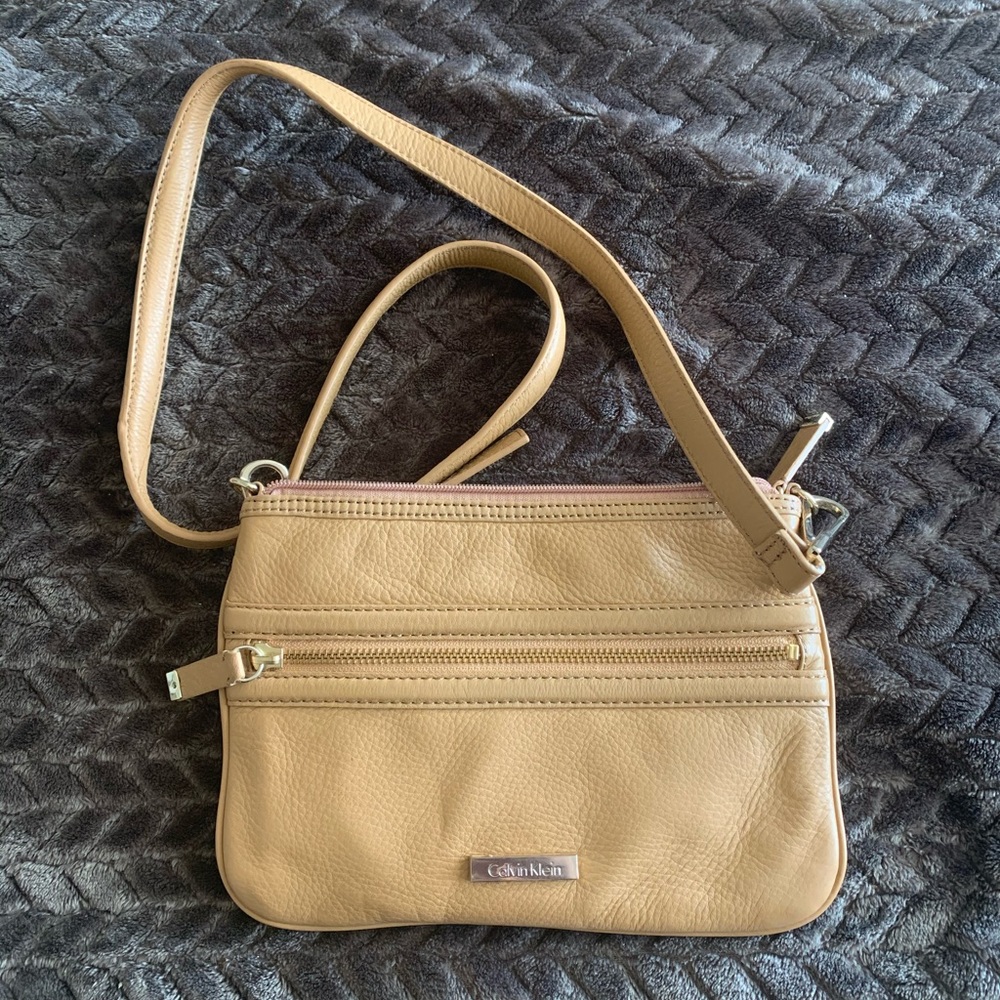 Calvin Klein Leather Crossbody Bag